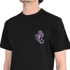 Santa Cruz Stamped Screaming Hand S/S T-Shirt - Black