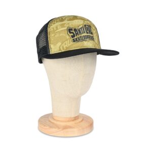 Santa Cruz Tonal Collage Mesh Back Cap - Faded Khaki/Rich Navy