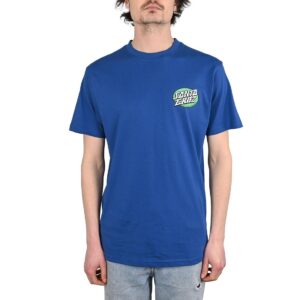 Santa Cruz Vertigo Dot S/S T-Shirt - Rich Navy