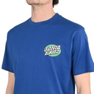Santa Cruz Vertigo Dot S/S T-Shirt - Rich Navy
