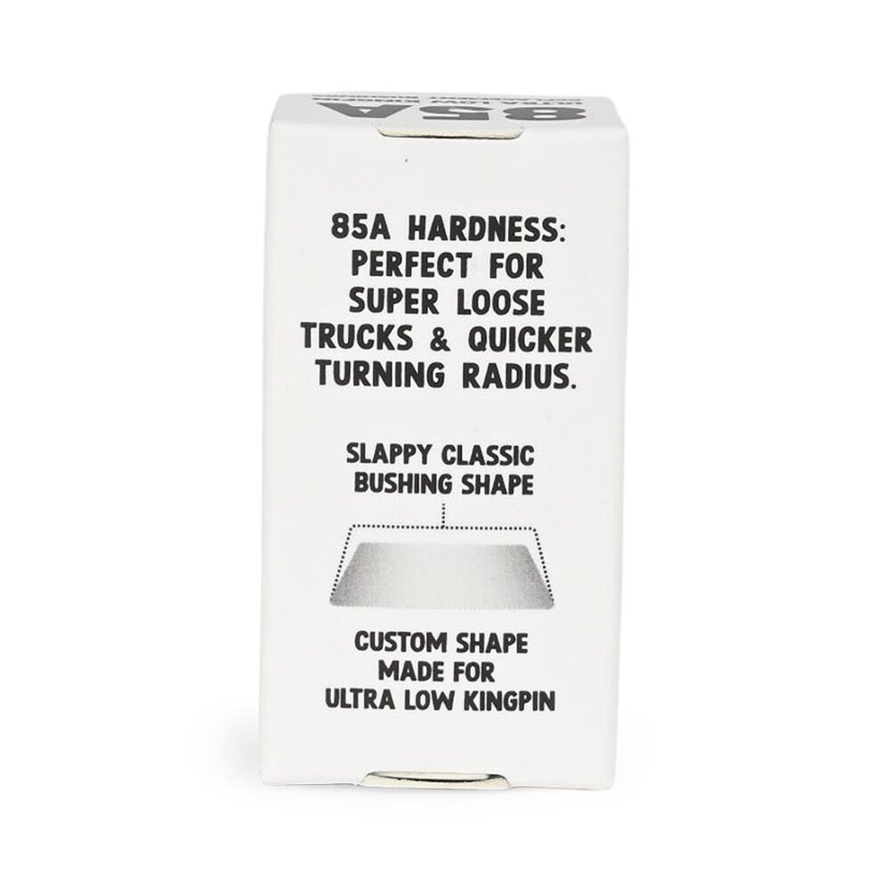Slappy 85A Ultra Low Skateboard Truck Bushings - White