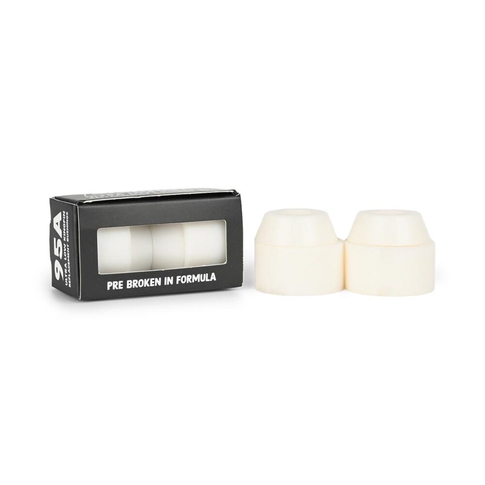 Slappy 95A Ultra Low Skateboard Truck Bushings - White