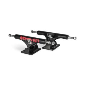 Slappy ST1 Hollow Inverted Curb Killer II 9" Skateboard Trucks (Pair) - Black