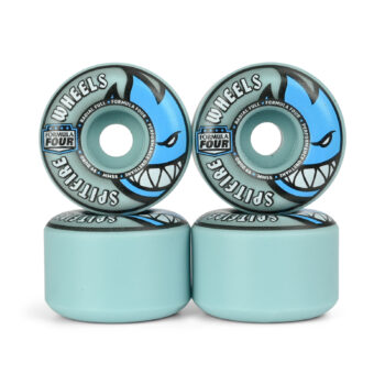 Spitfire Colours Formula Four Radial Full 99D 55mm Wheels - Light Blue