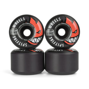Spitfire Colours Formula Four Radial Full 99D 58mm Wheels - Black