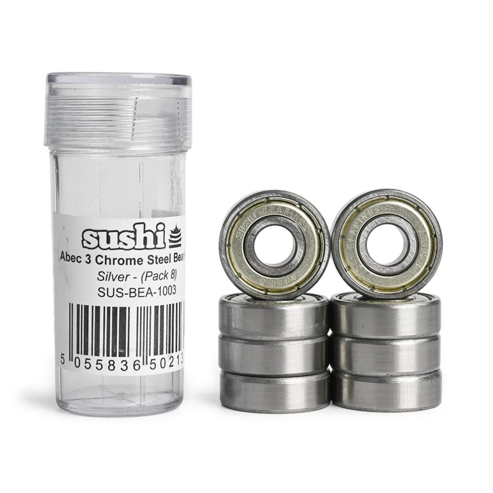 Sushi Abec-3 Skateboard Bearings (8 Pack) (Copy)