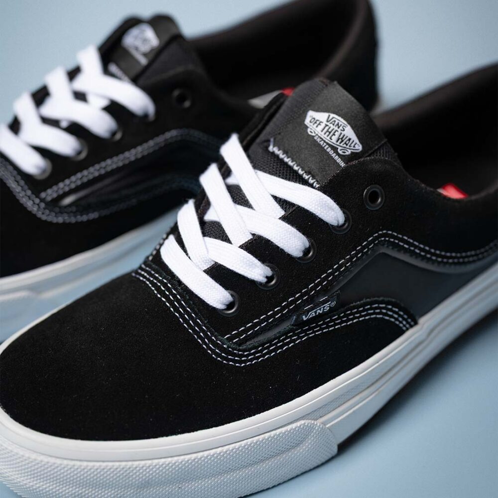Vans Era Pro Wafflecup Skate Shoes - Black/White
