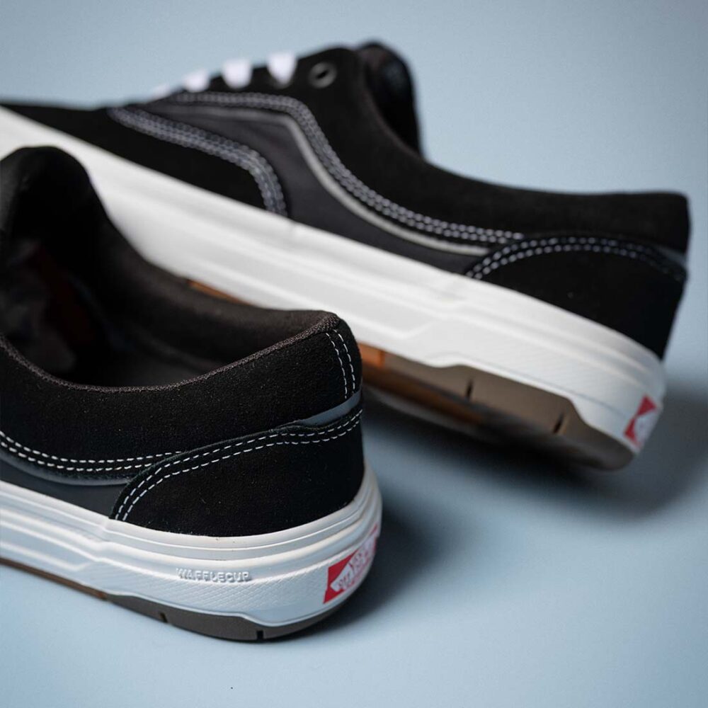 Vans Era Pro Wafflecup Skate Shoes - Black/White