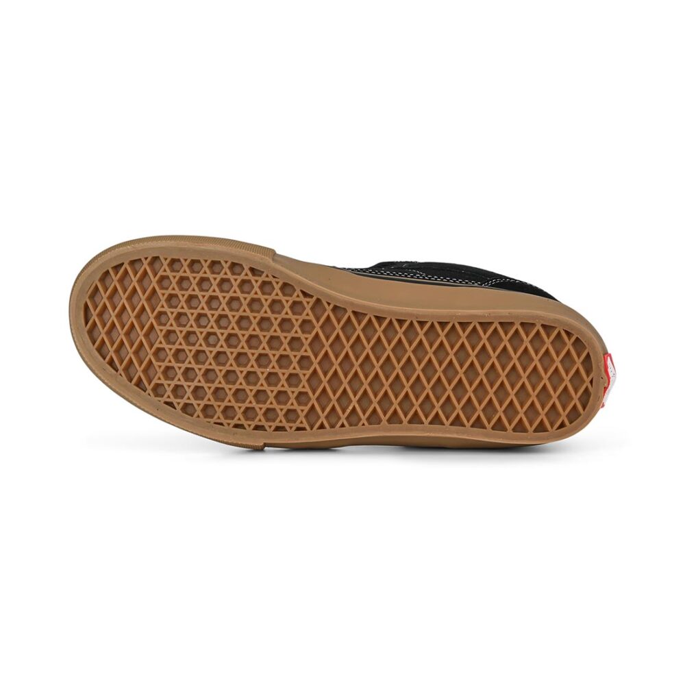 Vans Half Cab Skate Shoes - Black/Gum/White