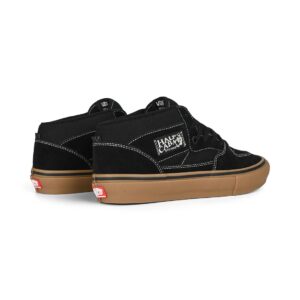Vans Half Cab Skate Shoes - Black/Gum/White