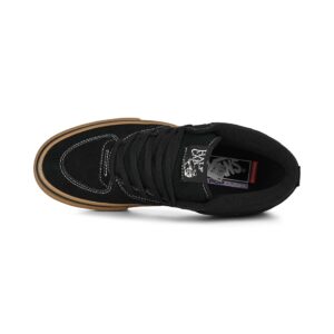 Vans Half Cab Skate Shoes - Black/Gum/White