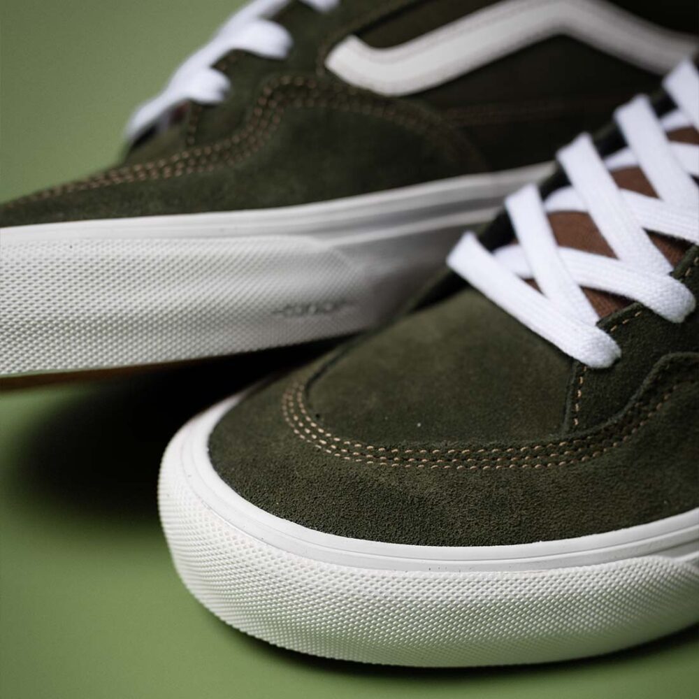 Vans Rowan Pro Skate Shoes - Green/Brown