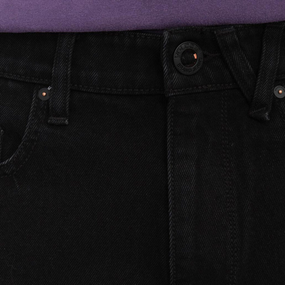 Volcom Billow Denim 22" Shorts - Black