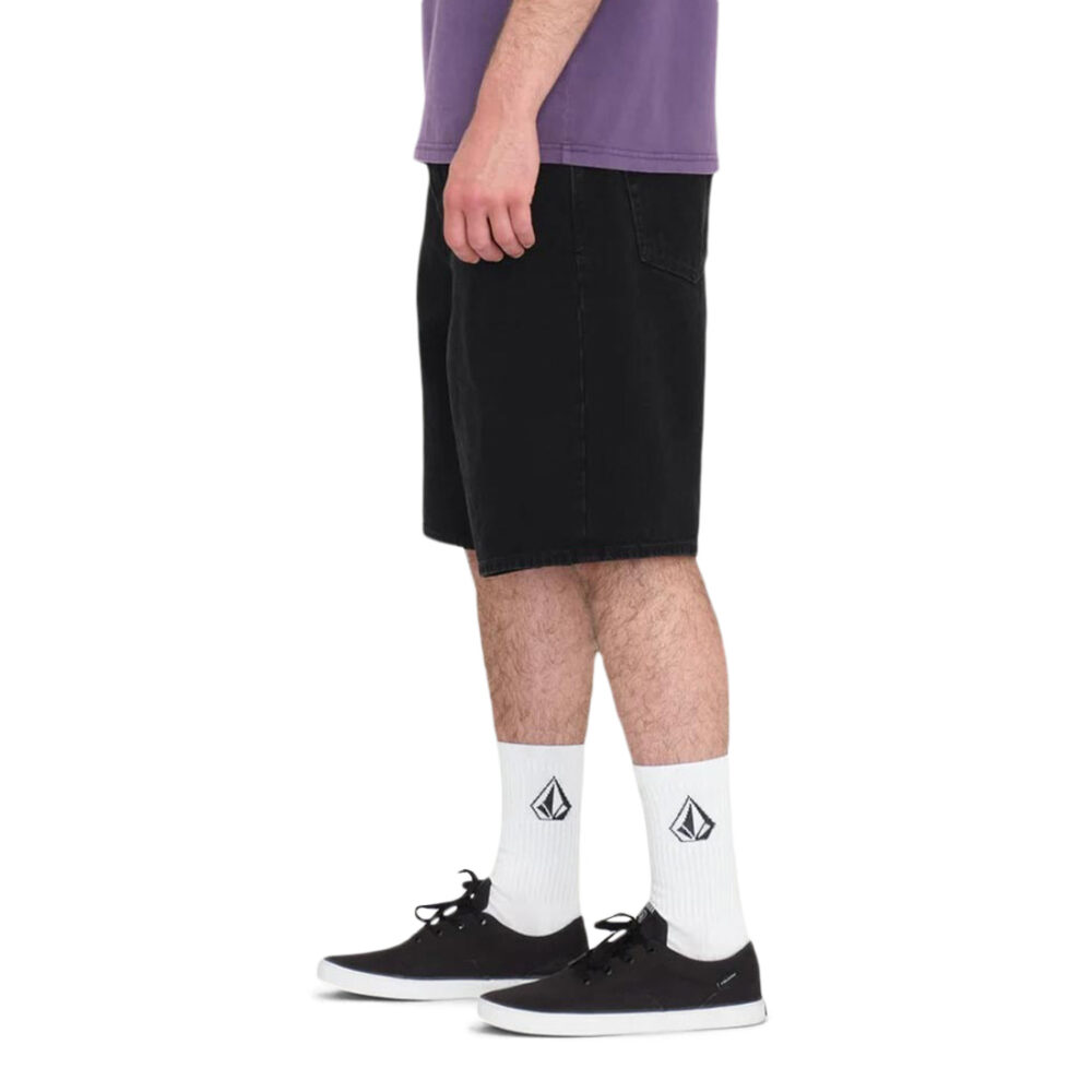 Volcom Billow Denim 22" Shorts - Black