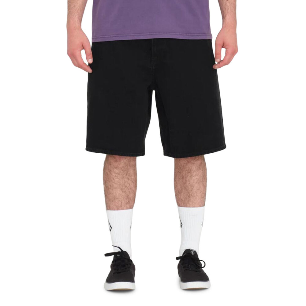 Volcom Billow Denim 22" Shorts - Black