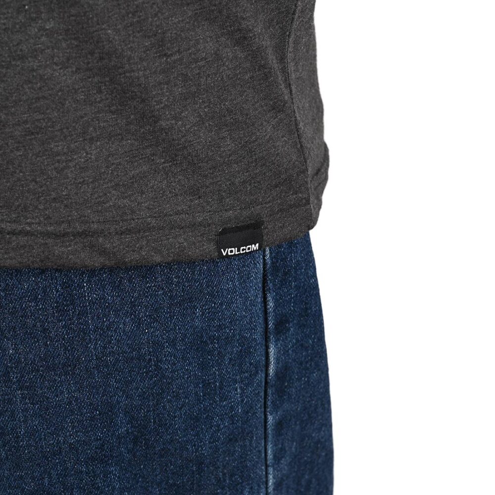 Volcom Free Wheel S/S T-Shirt - Heather Black