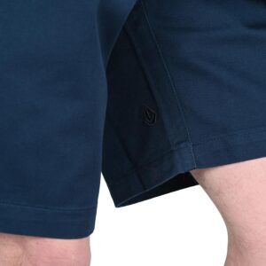 Volcom Frickin Elasticated Waist 19" Shorts - Dust Bowl Indigo