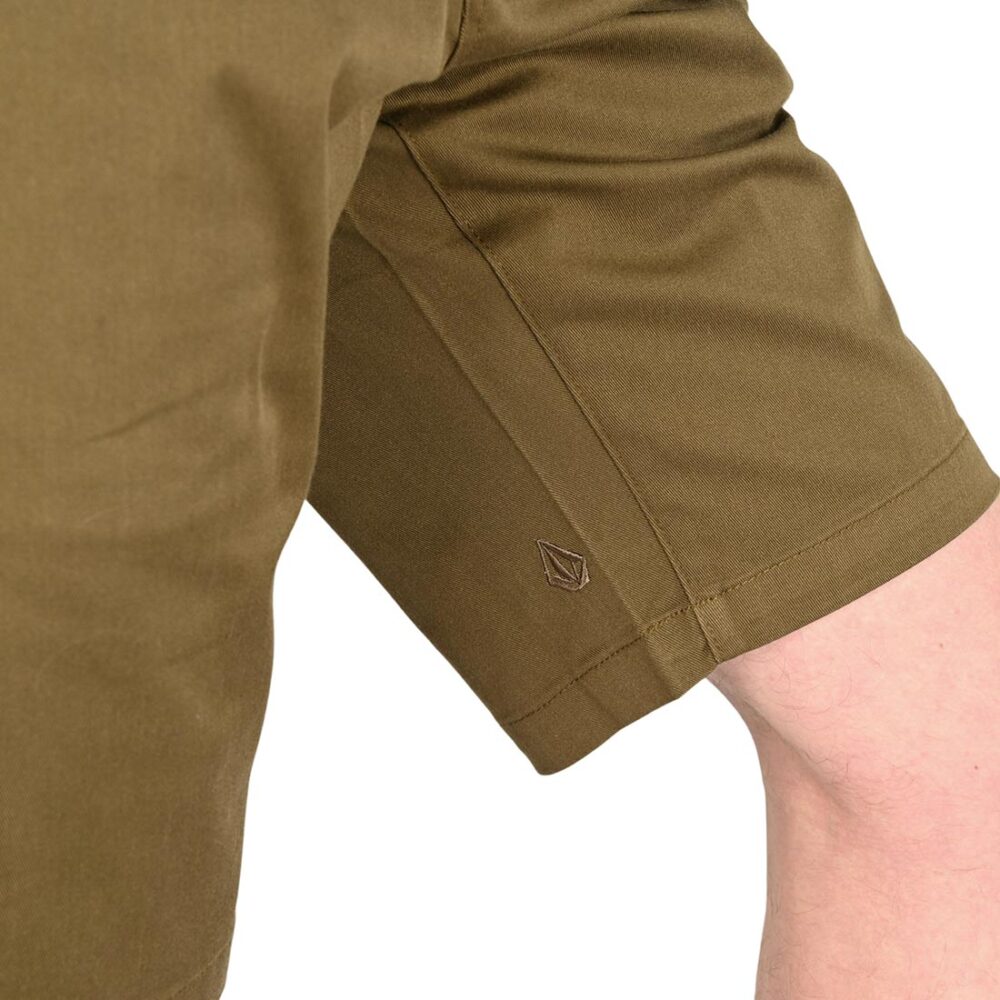Volcom Frickin Modern Stretch 21" Shorts - Sage Leaf