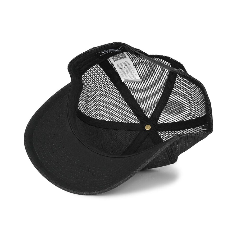 Volcom Full Stone Cheese Mesh Back Cap - Charcoal Heather