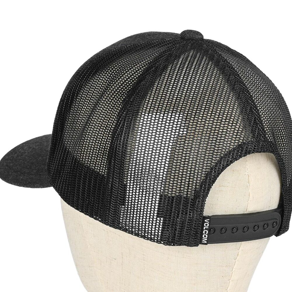 Volcom Full Stone Cheese Mesh Back Cap - Charcoal Heather