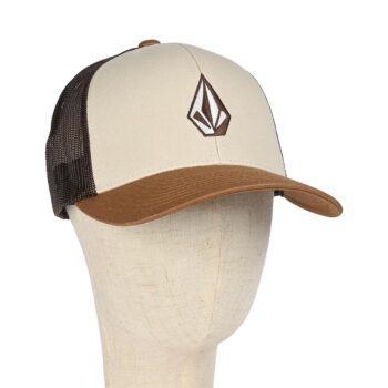 Volcom Full Stone Cheese Mesh Back Cap - Pale Khaki (SP26)