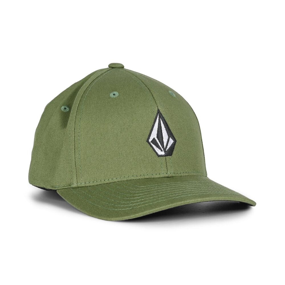Volcom Full Stone Flexfit Youth Cap - Olive