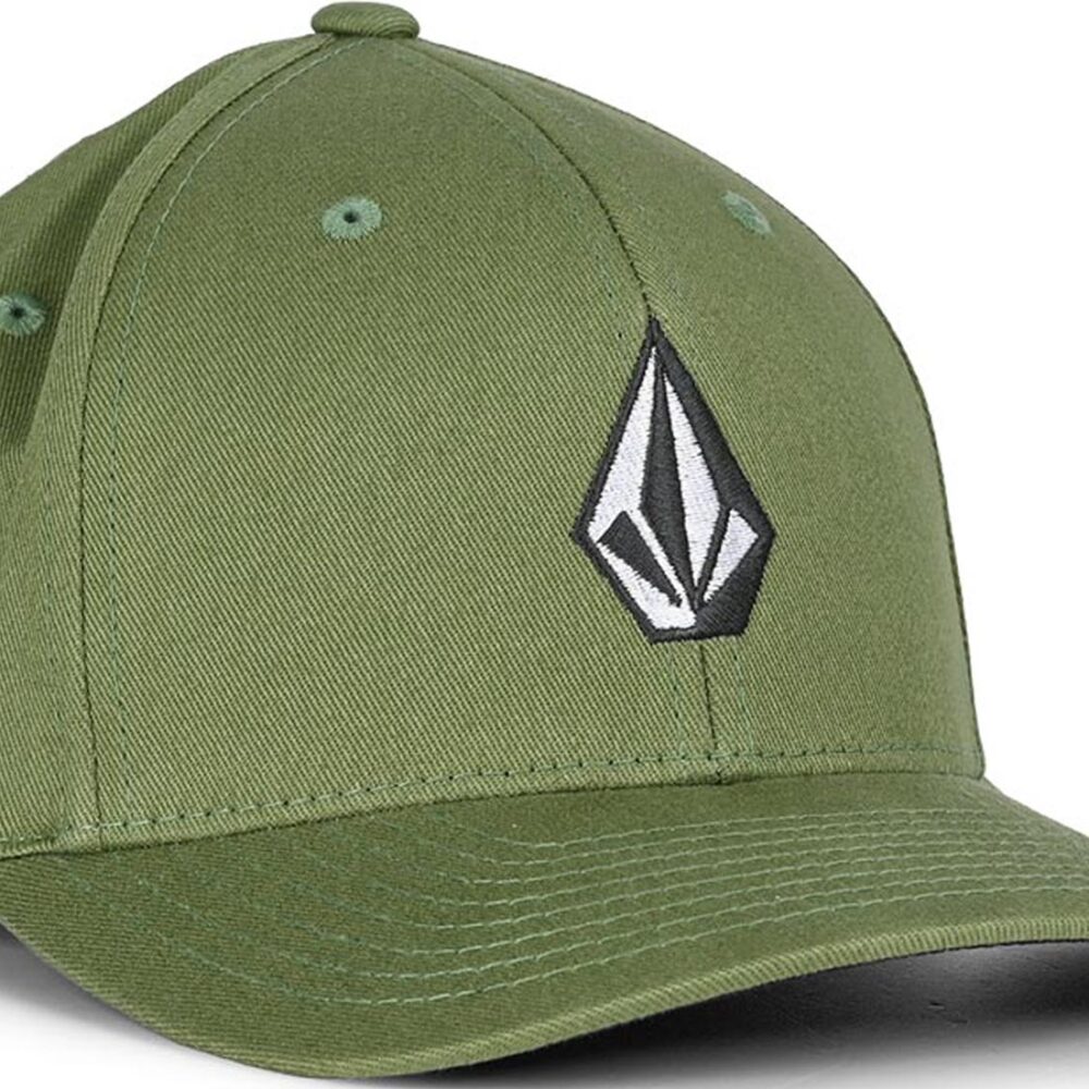 Volcom Full Stone Flexfit Youth Cap - Olive