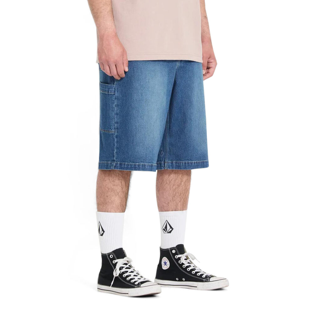 Volcom Kraftsman II Denim 24" Shorts - Park Blue