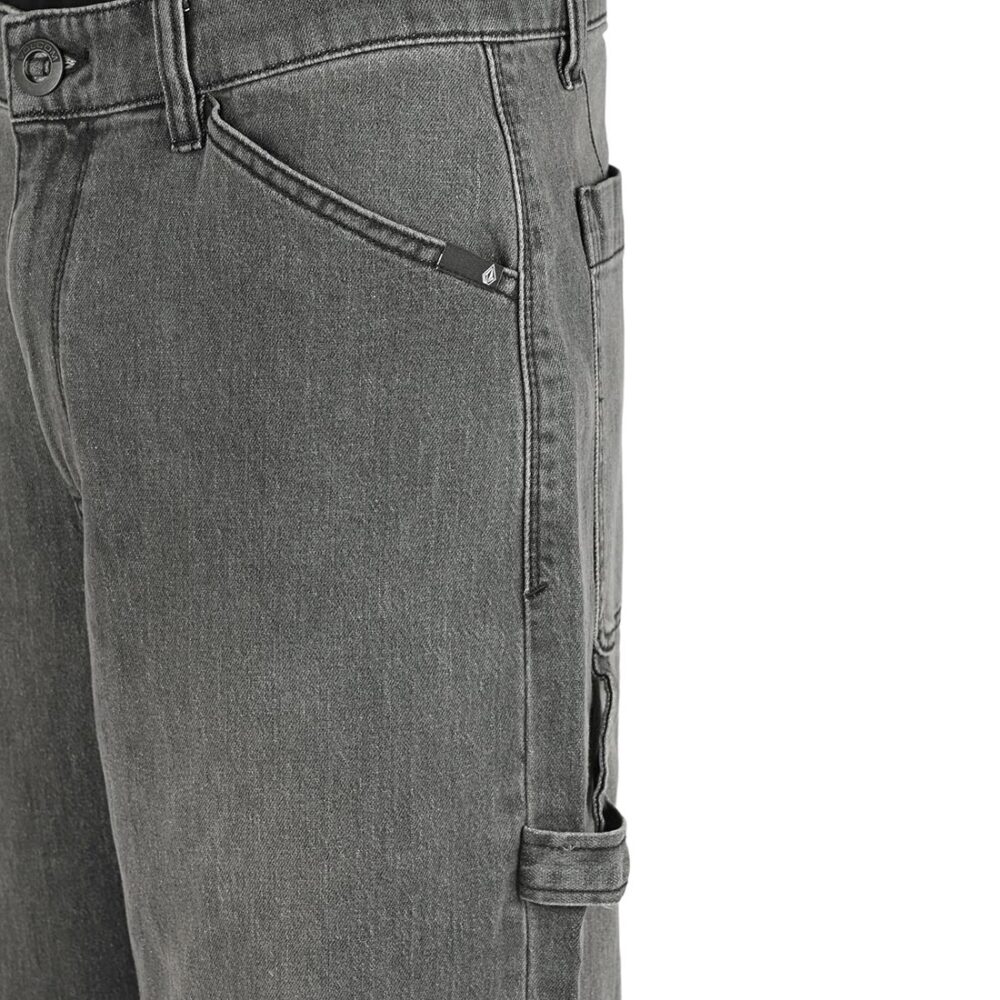 Volcom Kraftsman II Denim Pants - Black Grey