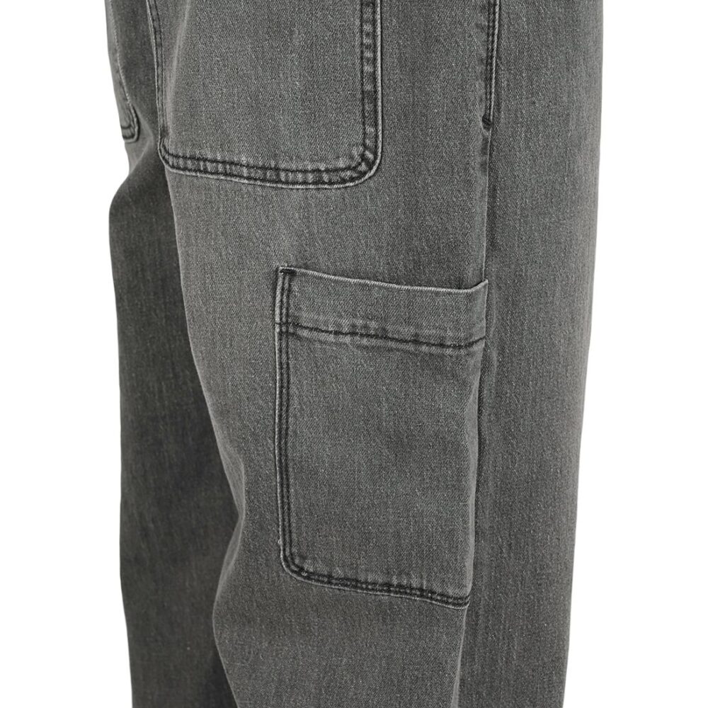 Volcom Kraftsman II Denim Pants - Black Grey