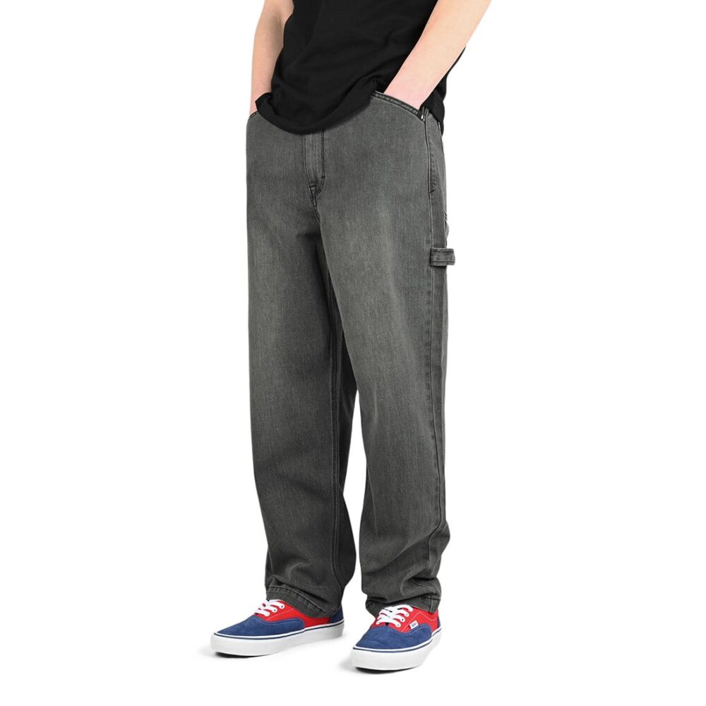 Volcom Kraftsman II Denim Pants - Black Grey