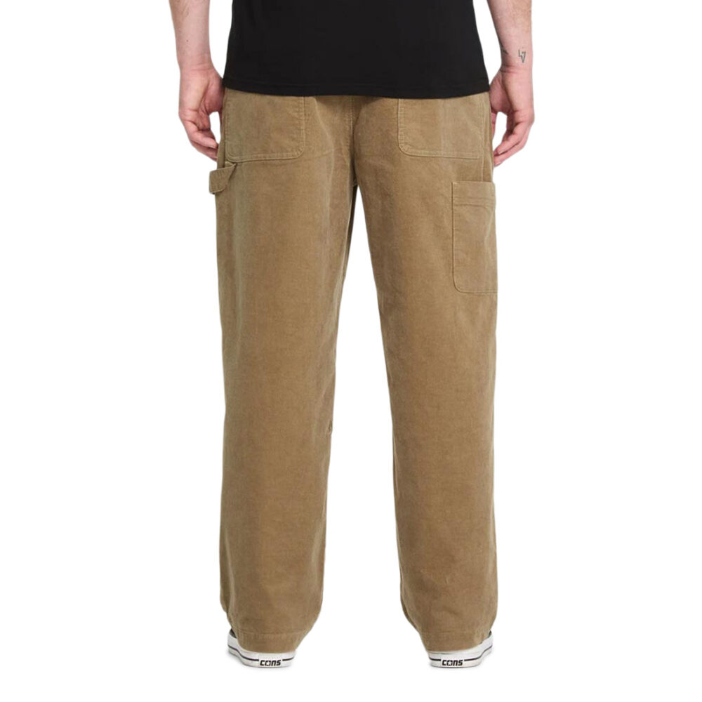 Volcom Kraftsman Loose Cord Pants - Dark Khaki