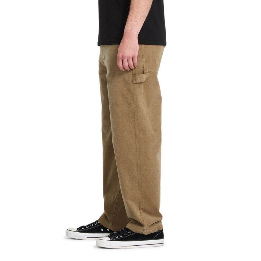 Volcom Kraftsman Loose Cord Pants - Dark Khaki