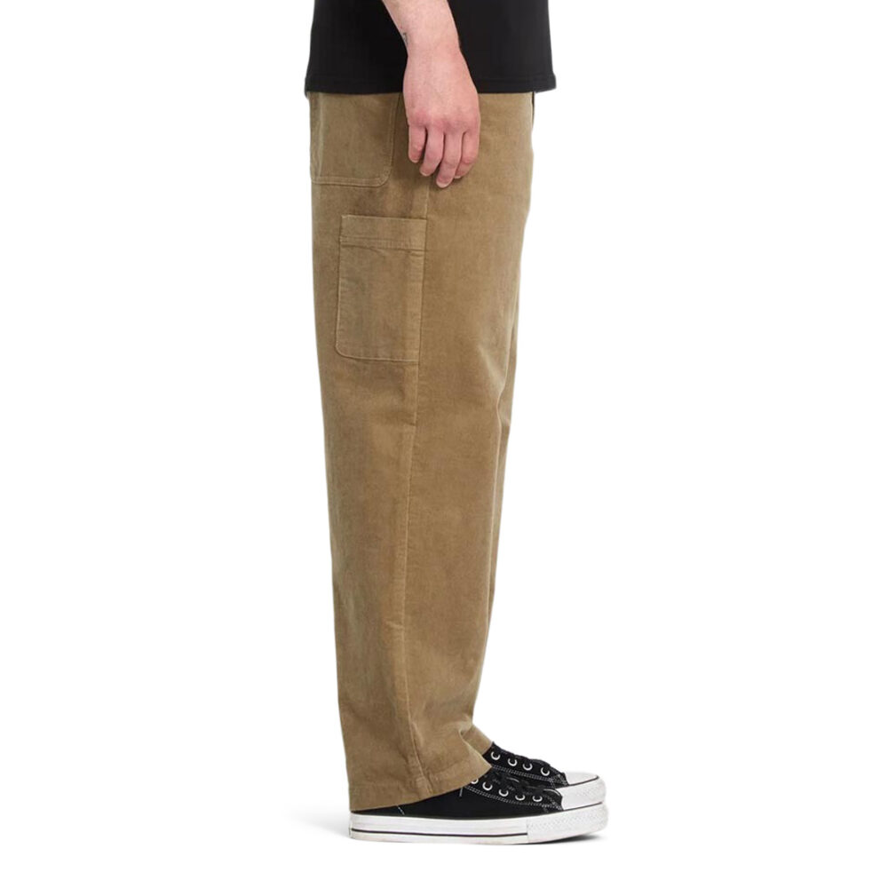 Volcom Kraftsman Loose Cord Pants - Dark Khaki