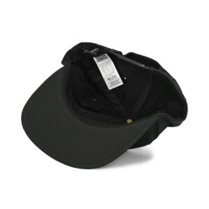 Volcom Quarter Twill Snapback Cap - Black