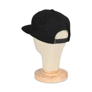 Volcom Quarter Twill Snapback Cap - Black
