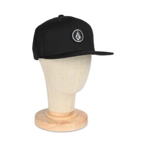 Volcom Quarter Twill Snapback Cap - Black