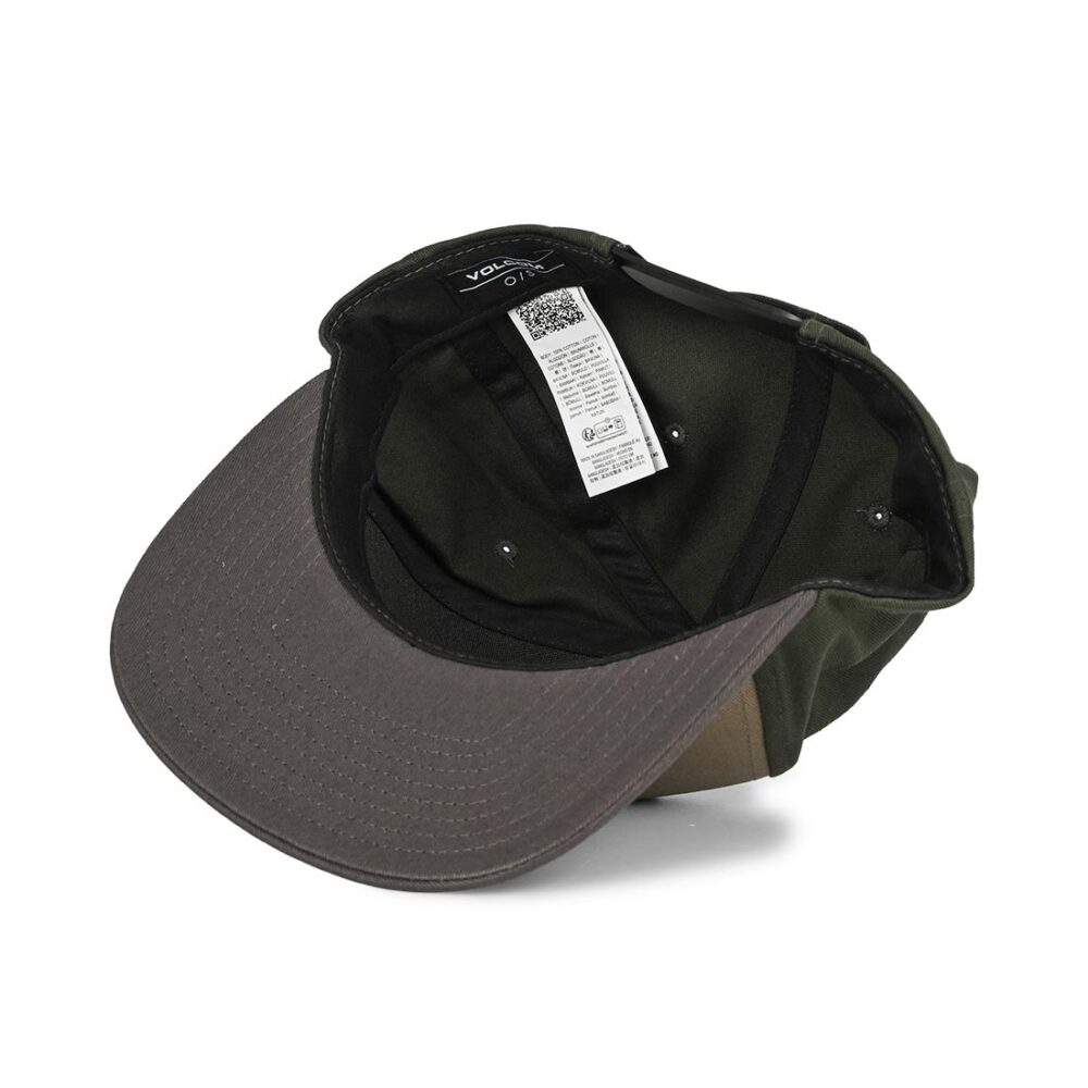 Volcom Quarter Twill Snapback Cap - Surplus
