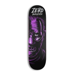 Zero Burleigh Fright Night Hannibal Lecter 8.5" Skateboard Deck