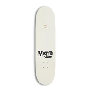 Zero x Misfits Business Skateboard Deck - Glow in the Dark