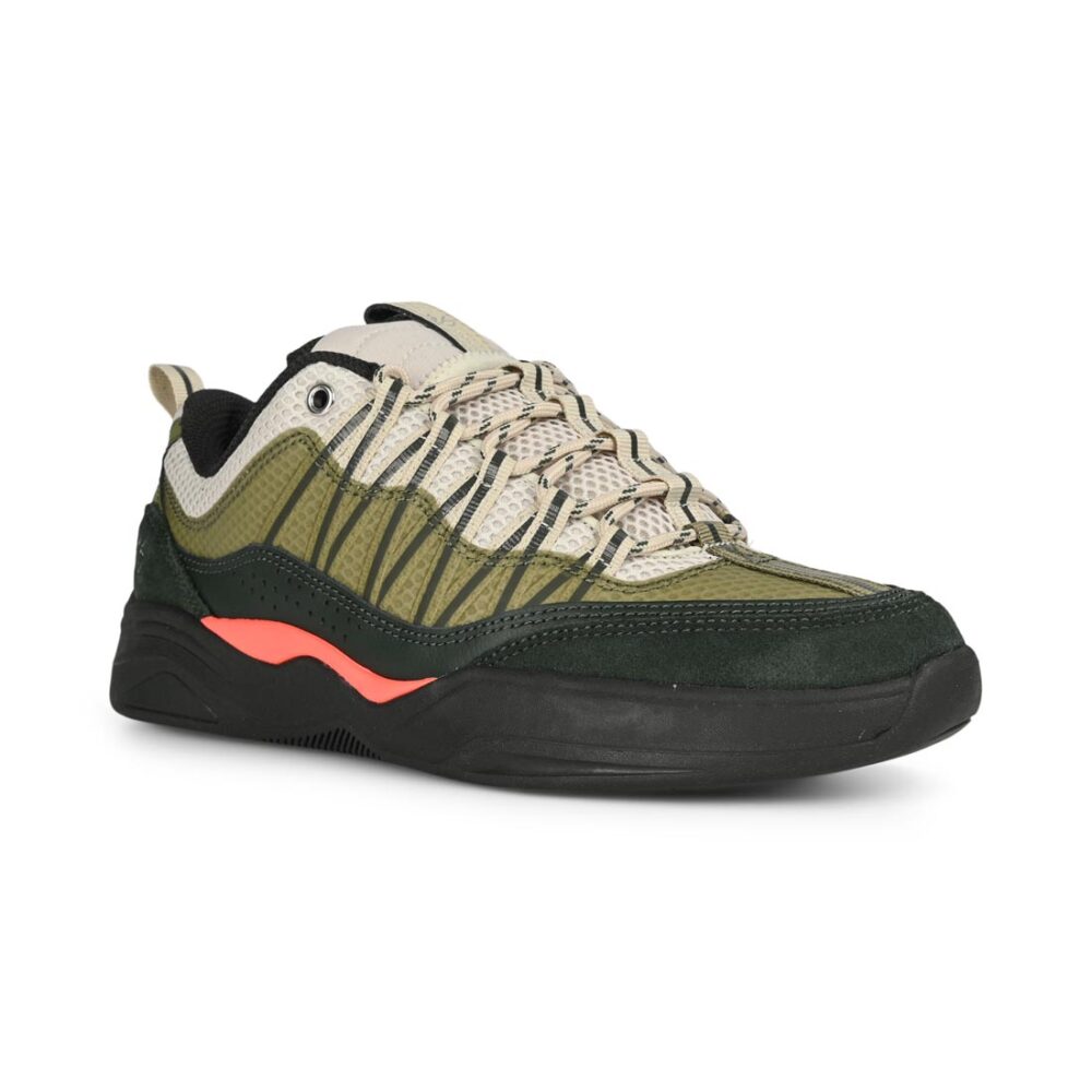 eS Imprint Skate Shoes - Green/Black