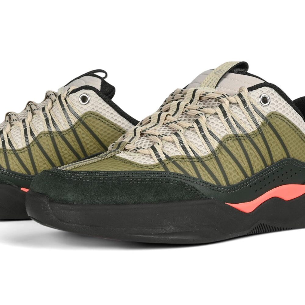 eS Imprint Skate Shoes - Green/Black