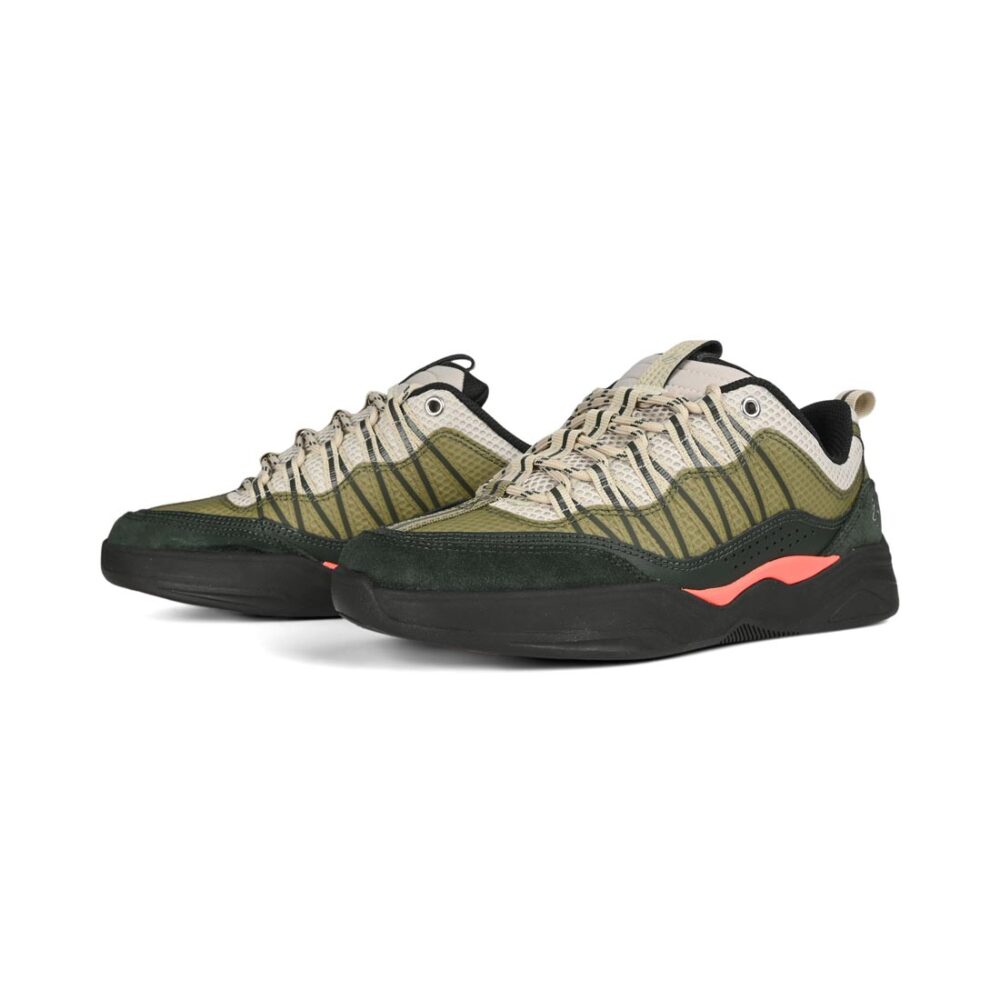 eS Imprint Skate Shoes - Green/Black
