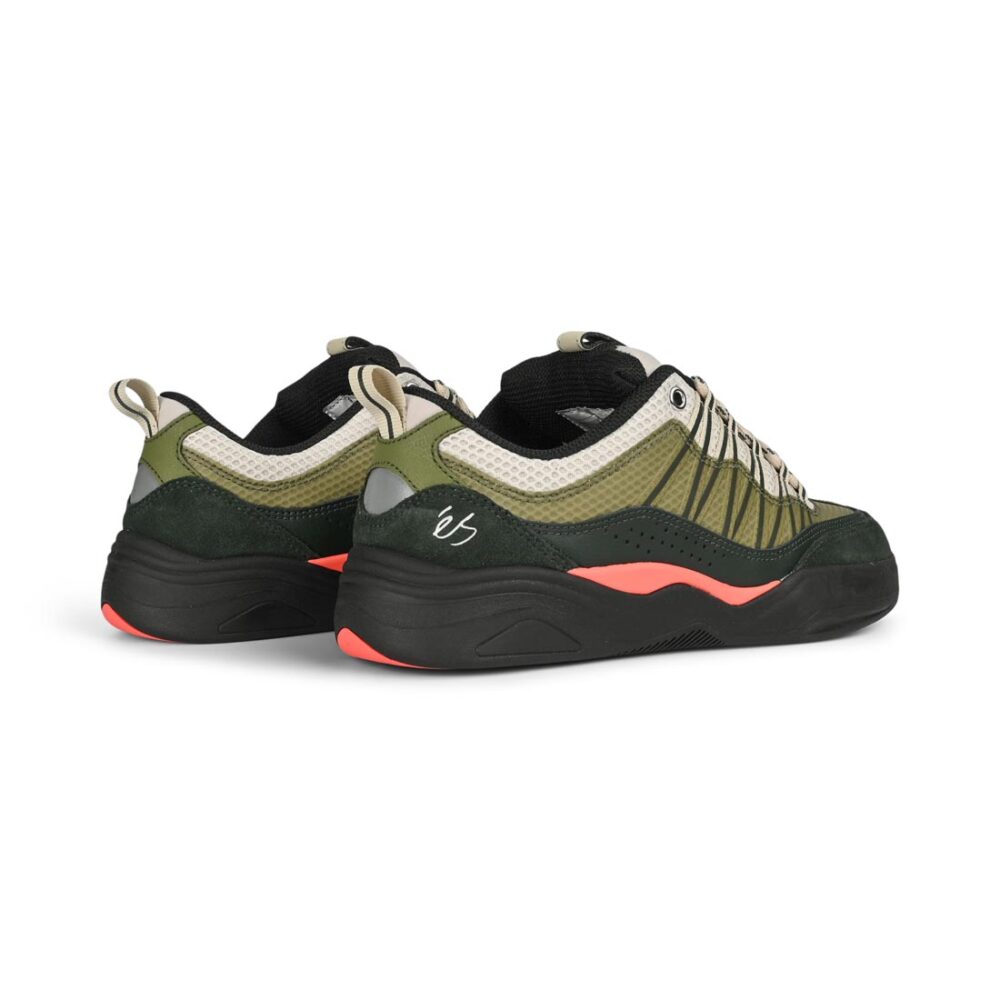 eS Imprint Skate Shoes - Green/Black