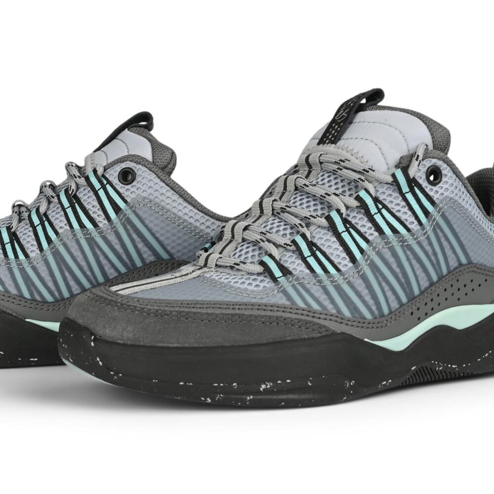 eS Imprint Skate Shoes - Grey/Black/Blue