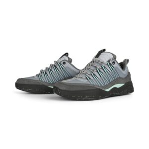 eS Imprint Skate Shoes - Grey/Black/Blue