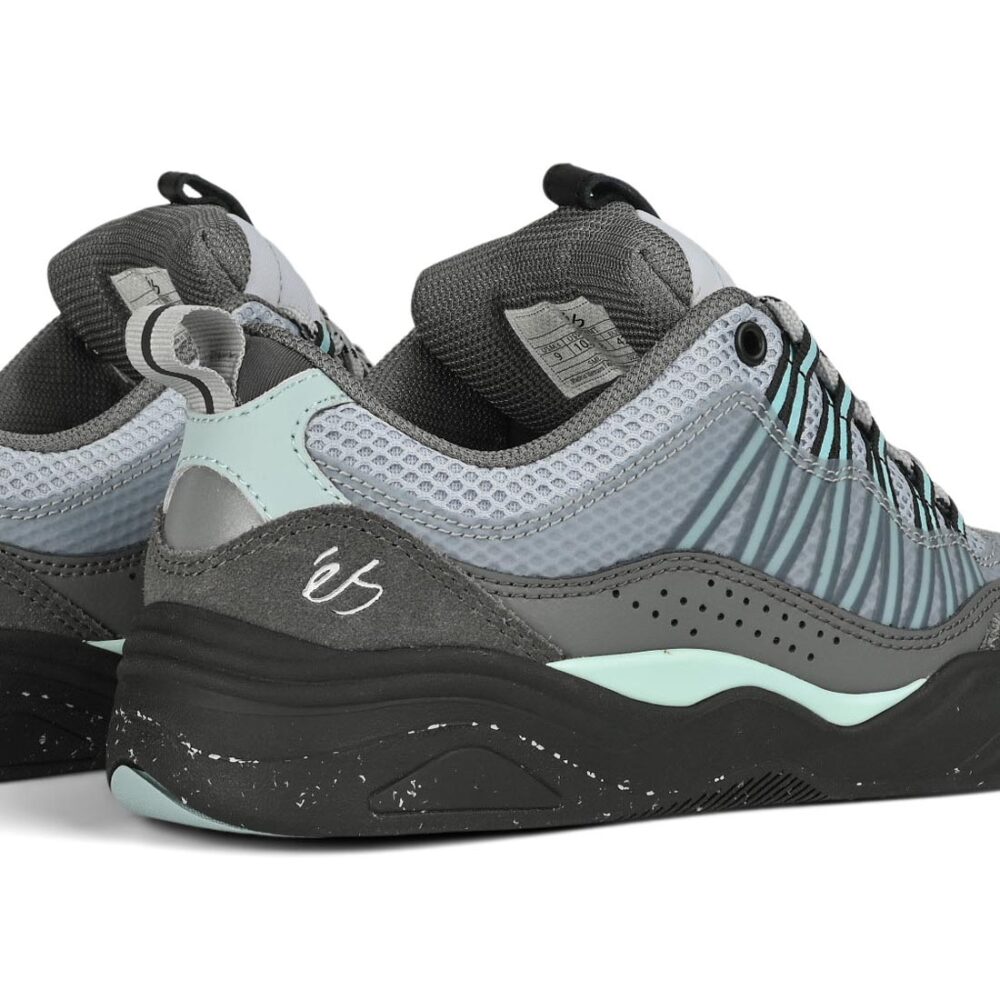 eS Imprint Skate Shoes - Grey/Black/Blue