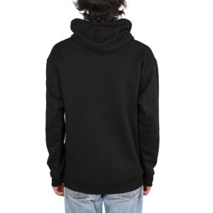 eS Main Block Pullover Hoodie - Black
