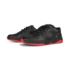 éS TJ Rogers Skate Shoes - Black/Red