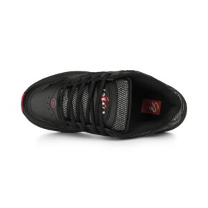 éS TJ Rogers Skate Shoes - Black/Red